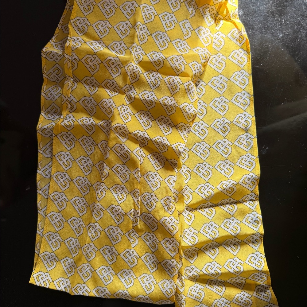 Banana Republic Scarf in Yellow and White